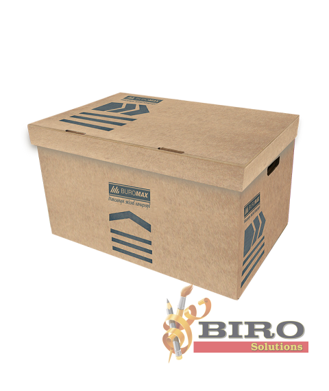 Container pentru arhivare, 560x380x265 mm craft, JOBMAX